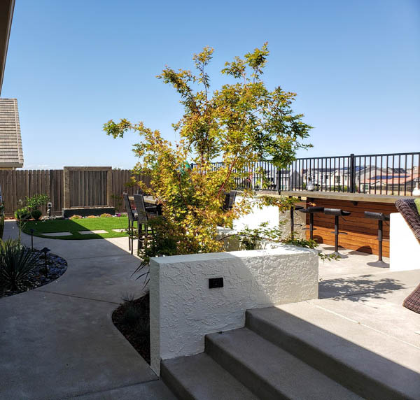 landscape design, outdoor living area, Landscaping